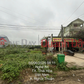 Chính Chủ Cần Bán Nhanh Lô Đất Mặt Đường Cổng Phụ Chợ Mới Nghĩa Thuận xã Đông Hiếu, Nghệ an _0
