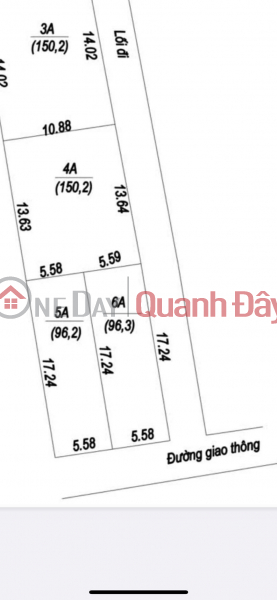 BEAUTIFUL LAND - GOOD PRICE - Need to quickly sell a plot of land with 2 street fronts located in Pho Yen city, Thai Nguyen province Sales Listings