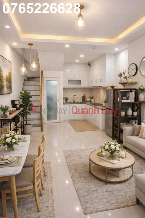 4-story house near Tan Ky Tan Quy, 8m wide alley accessible by car, 50m2, under 3 billion VND, strong negotiation possible. _0