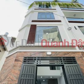 Newly built 5-storey house for sale on Nguyen Van Luong street, Ward 16, Go Vap, opposite cityland, move in immediately _0