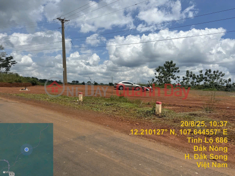Bán gấp đất tỉnh lộ 686 xã Nâm N'Jang, huyện Đắk Song, Đắk Nông, 427m2, MT 13.5m, miễn TG _0