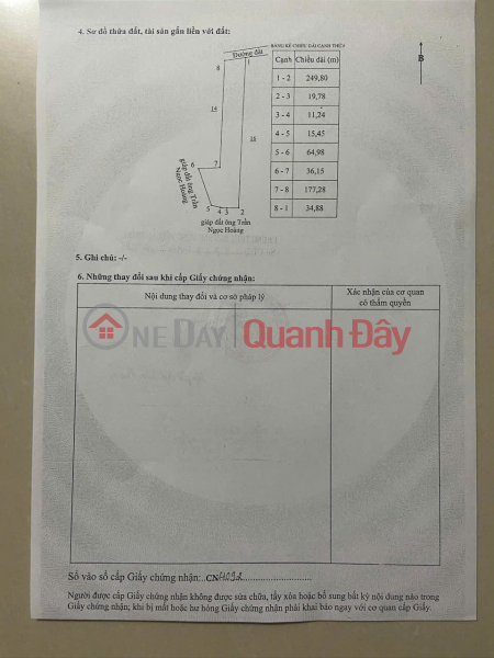 PRIME LAND FOR SALE AT A GOOD PRICE in Phu Cuong Hamlet, Ham Kiem Commune, Ham Thuan Nam District, Binh Thuan Province | Vietnam | Sales, đ 2.1 Billion