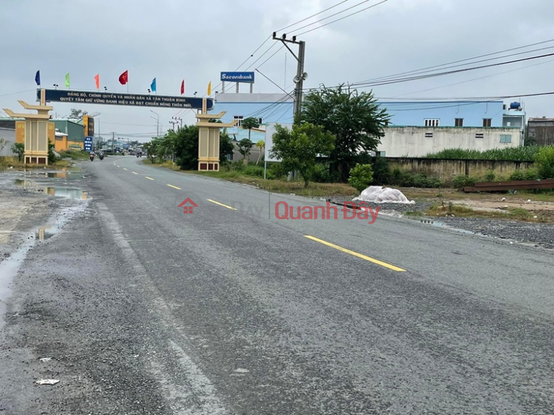 Need to sell land lot on provincial road 879D right at the welcome gate of Tan Thuan Binh commune, Cho Gao, Tien Giang | Vietnam Sales, đ 3.8 Billion