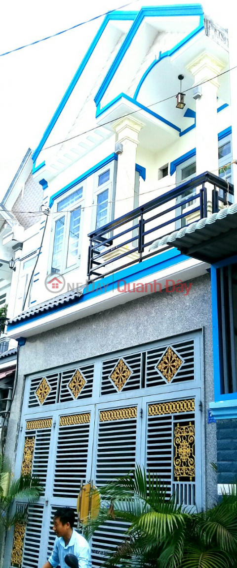 Selling a high-rise house right at the back gate of Bouchen Company, Nguyen Thi Ton street, only 2ty9 _0