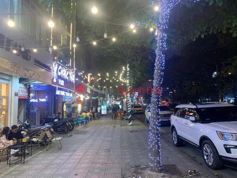 O Cho Dua street frontage, Dong Da, 66m2, 1 alley behind, sidewalk for soccer, business, very good cash flow Sales Listings