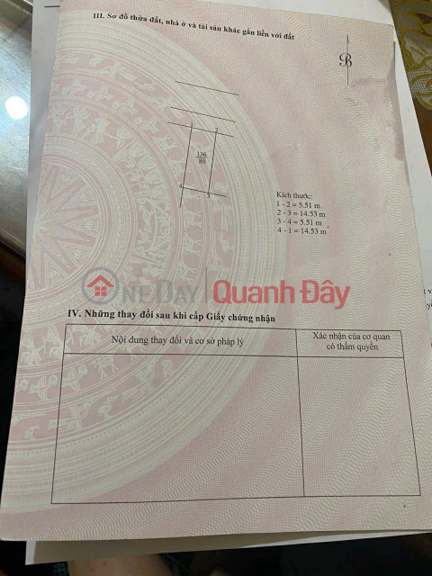 CHỦ CẦN BÁN 80 M2 TĐC KIÊU KỴ - GIA LÂM, LH 0985865658 _0