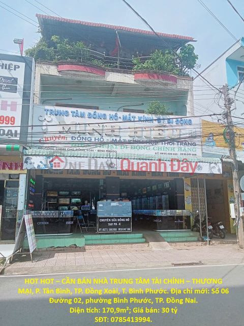 HOT HOT – CẦN BÁN NHÀ TRUNG TÂM TÀI CHÍNH – THƯƠNG MẠI, P. Tân Bình, TP. Đồng Xoài, T. Bình Phước _0