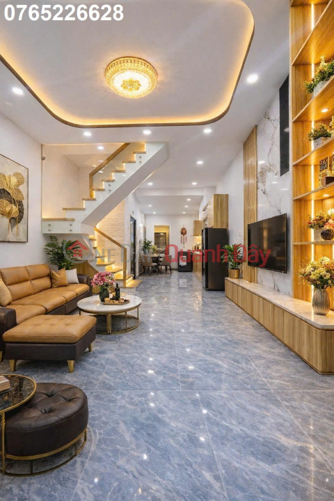 HOUSE LOCATED RIGHT ON TAN HOA DONG STREET, NEAR PHU LAM ROUNDABOUT, 2 FLOORS, 50M2, UNDER 3.7 BILLION VND, STRONG NEGOTIATION POSSIBLE. _0