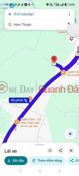 PRIME LAND FOR SALE - GREAT PRICE - URGENT SALE OF A PLOT OF LAND IN A STREET LOCATION IN HAM THUAN NAM, BINH THUAN PROVINCE Vietnam Sales, đ 3 Billion