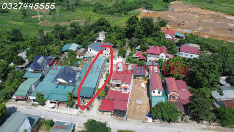CC needs to sell a corner plot with two road frontages on Road 446, Thinh Minh Commune, Phu Tho Province, area 274.6m2, investment price. _0