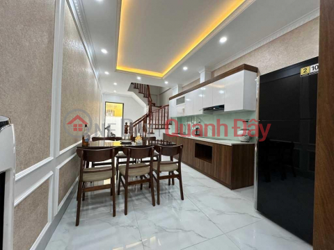 House for sale in Di Trach - Hoai Duc, Mazda 3 parked, BRIGHT, 42m2 x 5T, price 4 billion. _0