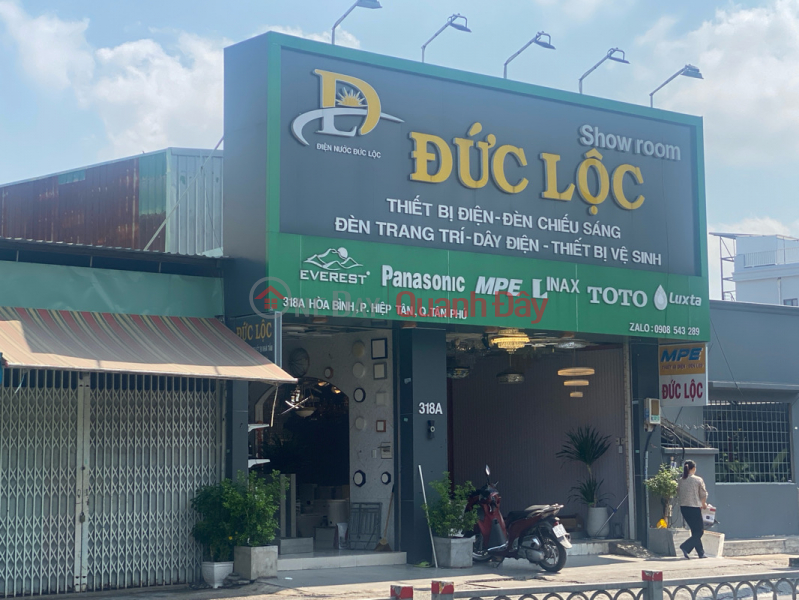 ĐIỆN NƯỚC ĐỨC LỘC - 318 Hòa Bình (DUC LOC WATER ELECTRICITY - 318 Hoa Binh) Tân Phú | ()(3)