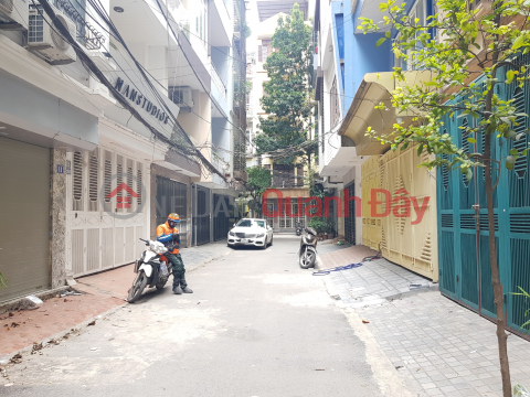 (SHARLE ALLEY FRONT, CAR, SIDEWALK) House for sale in HOANG CAU, Dong Da, 55m2, 5 floors, 5m frontage _0