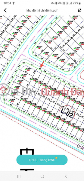 Land for sale in Chi Dong urban area, Me Linh, Hanoi. Near industrial park and ring road 4 | Vietnam, Sales | đ 6 Billion