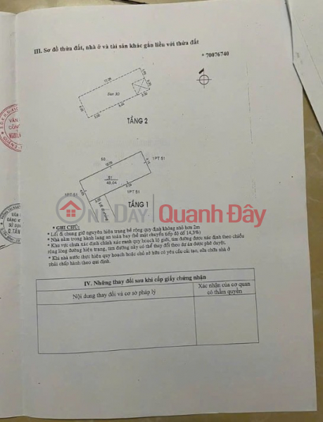 Urgent sale within 10 days - Shocking discount of 300 million VND, house on Pham Van Bach street, near Tan Tru market - Only 4.2 billion VND Sales Listings