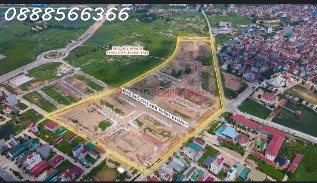 Property Search Vietnam | OneDay | Nhà ở Niêm yết bán, Bán đất nền cạnh khu CN Quang Châu sổ đỏ từng lô