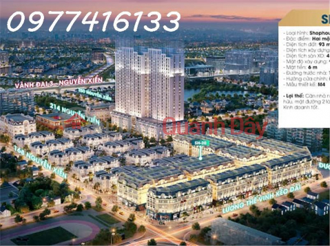 Urgent sale of corner apartment SH17 (Rue De Charme) in the center of QThanh Xuan, Hanoi, 133m2. Price 32 billion VND _0