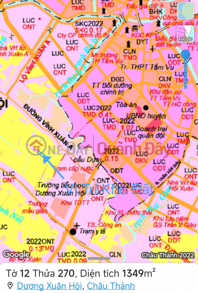 Property Search Vietnam | OneDay | Residential, Sales Listings Urgent sale of Chau Thanh rice land plot, beautiful location, price too cheap, 900 million, reduced to 700 million