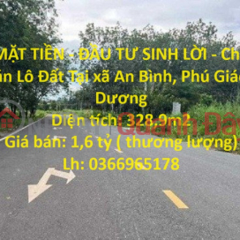 ĐẤT 2 MẶT TIỀN - ĐẦU TƯ SINH LỜI - Chính Chủ Cần Bán Lô Đất Tại xã An Bình, Phú Giáo, Bình Dương _0