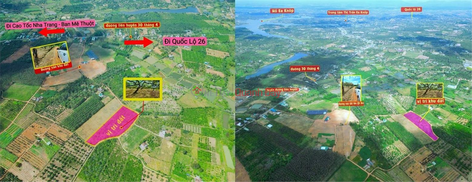 ₫ 170 Million | ONLY 16 Lots - Open for sale SUPER LAND PRODUCT IN Ea K Nop TOWN - Ea Kar district, Dak Lak