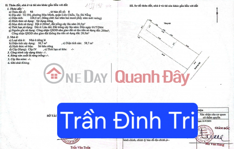 Land for sale in alleyway accessible by car, K66 Tran Dinh Tri - This plot is perfect for building an apartment building. _0