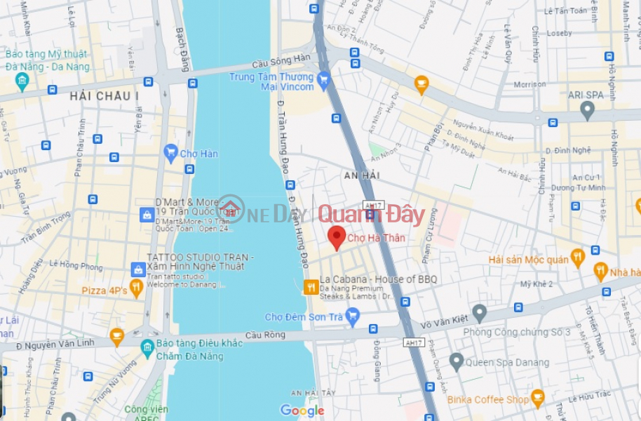 Property Search Vietnam | OneDay | Residential | Sales Listings | ► Land Frontage of 10.5 Mai Hac De Street right at Night Market, 103m2, Width 5.5m, 10.x billion