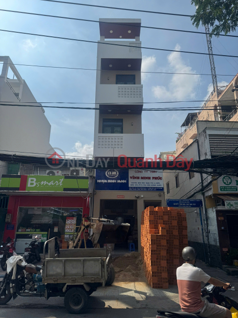 Owner selling a newly built 4-story house with a street frontage on Cao Xuan Duc (Phu Dinh) Street, District 8 - Excellent for business. _0
