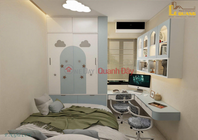 đ 6.3 Billion NEW SUPER PRODUCT DIEN BIEN PHU -HXH 1 SẾC NEAR BAN CO STREET FRONTAGE, WARD 3, DISTRICT 3 - 2 REINFORCED FLOORS - 3 BEDROOMS - CONVENIENT TO LIVE