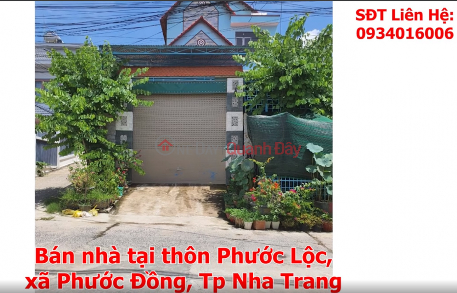 FOR SALE 3-STORY HOUSE IN Phuoc Loc Village, Phuoc Dong Commune, Nha Trang City, Khanh Hoa Sales Listings