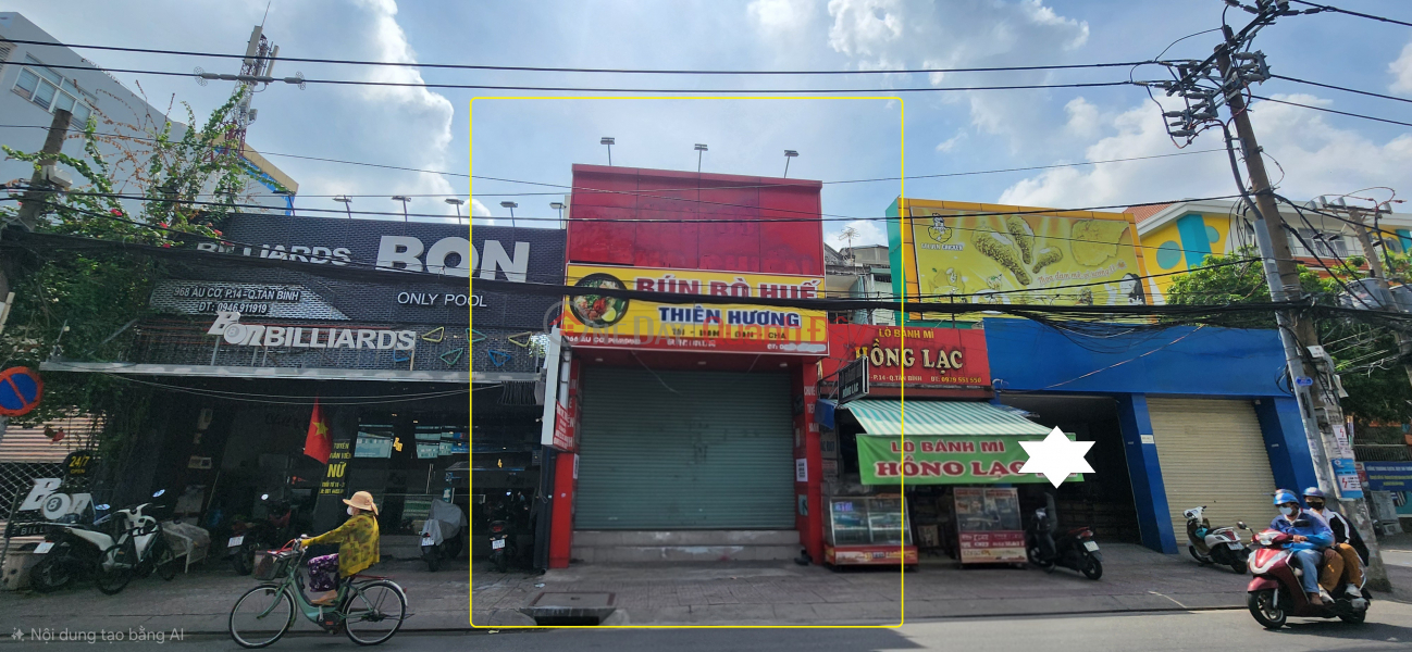 Property Search Vietnam | OneDay | Residential Rental Listings House for rent on Au Co Street, Tan Binh District, 130m², 25 million VND, next to school and apartment building.