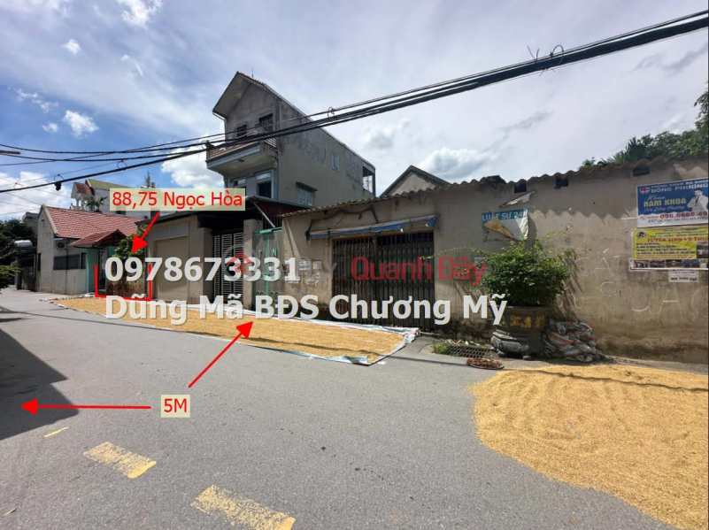 88.75M AT NGOC HOA CENTER-CHUC SON TT-CHUONG MY Sales Listings