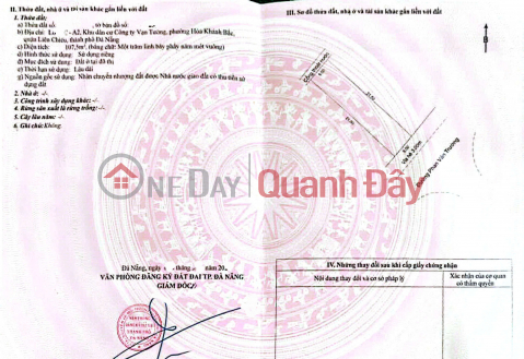 Land for sale on Phan Van Truong Street - Main road leading to the beach _0