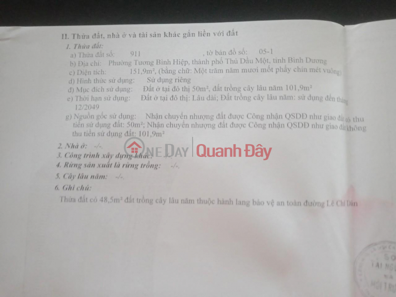 đ 20 tỷ, ĐẤT ĐẸP - GIÁ TỐT - Cần Bán Lô Đất Diện Tích Khủng Tại TP Thủ Dầu Một