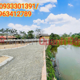 BÁN GẤP - ĐẤT CỰC HIẾM - View trực diện hồ Hòa Lạc siêu VIP - Gần trường đại học, khu công nghệ cao _0