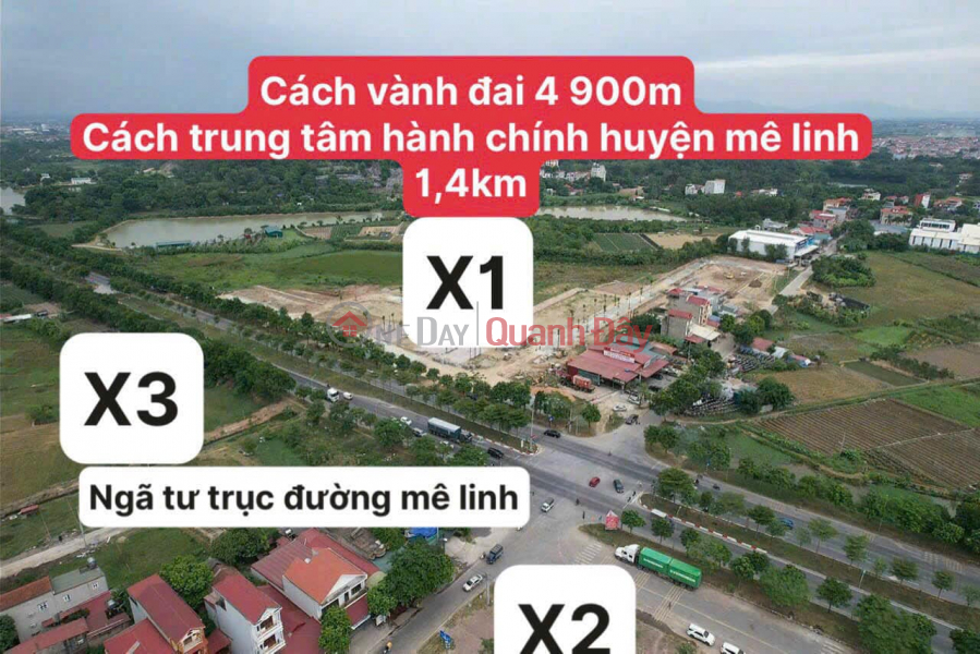 Property Search Vietnam | OneDay | Residential Sales Listings | AUCTION x1 TAM DONG ME LINH Lot: lk1-8, ROAD SURFACE 100 Only 1 lot with street surface 100 but price only 4xtr\\/m2