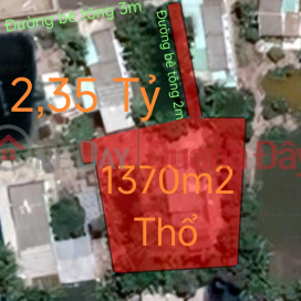 Bán lô đất thổ Tân Trụ không dính quy hoạch giá 2,35 tỷ _0