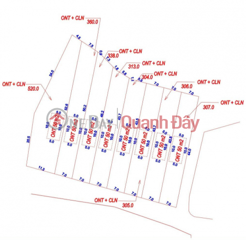 Urgent Sale of 4 Lots in Hong Giang Ward - Luc Ngan - Bac Giang _0