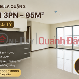 3-bedroom apartment for sale at De Capella, District 2, price 9.5 billion VND. _0