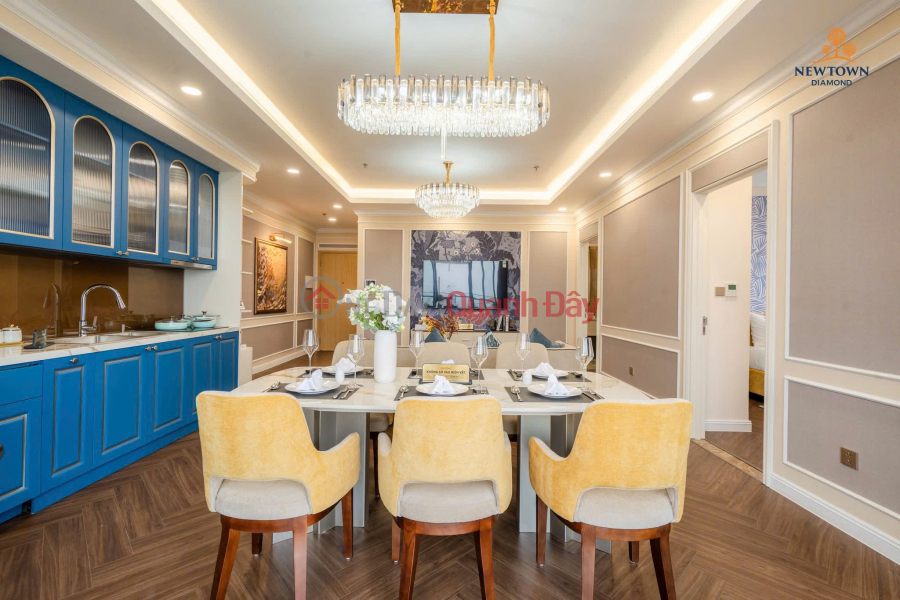 Property Search Vietnam | OneDay | Nhà ở, Niêm yết bán | BÁN CĂN HỘ 2 PHÒNG NGỦ NEWTOWN DIAMOND – CĂN S-2803A ĐỘC QUYỀN