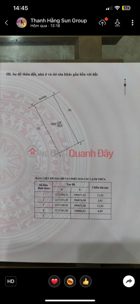 113m2 Me Thuong Liem Chinh Phu Ly price 3.2 billion _0