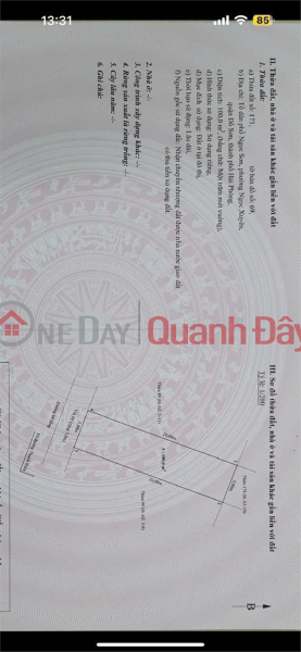 ĐẤT TUYẾN 2 ĐƯỜNG THANH NIÊN – ĐỒ SƠN GIÁ 26,x TR/M² QUỸ ĐẤT GẦN BIỂN – THANH KHOẢN TỐT ZALO 0567 222 555 Niêm yết bán