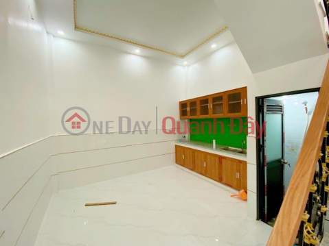 NEAR BINH LONG MARKET - STREET NO. 8B - BEAUTIFUL NEW HOUSE, 2 FLOORS, 2 BEDROOMS - 32M2 - PRICE 3.8 BILLION _0