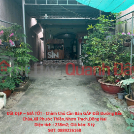 Đất ĐẸP – GIÁ TỐT - Chính Chủ Cần Bán GẤP Đất Đường Bến Chùa,Xã Phước Thiền,Nhơn Trạch,Đồng Nai _0