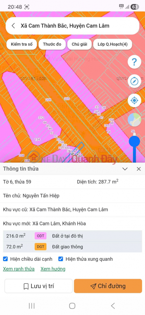 Nhanh Tay Sở Hữu Ngay Lô Đất Đẹp - Giá Tốt - Xã Cam Thành Bắc, Cam Lâm, Khánh Hòa _0