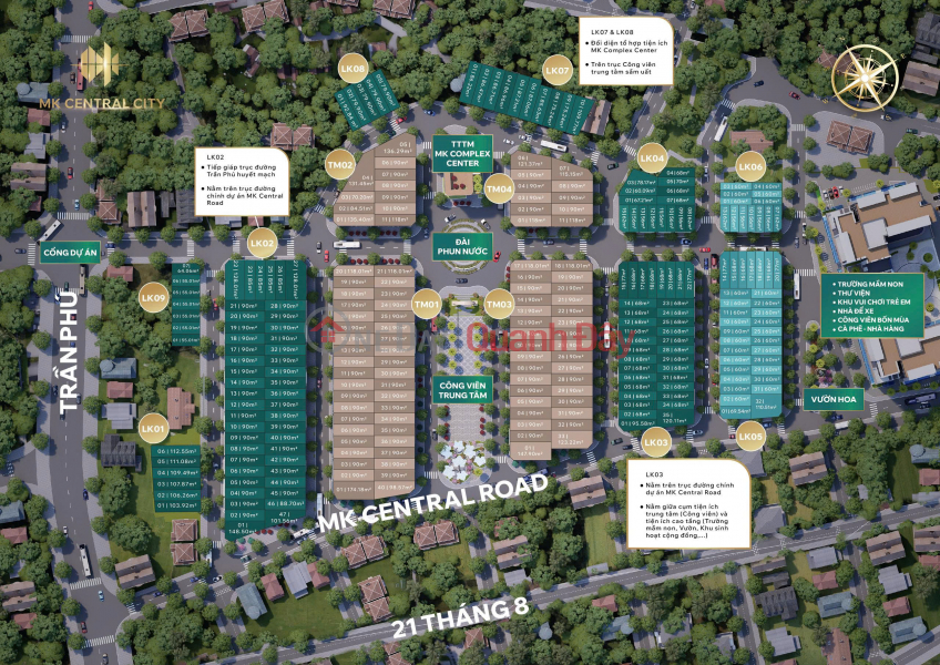 **MK CENTRAL CITY PHAN RANG – SHAPING THE FUTURE, YOUR GOLDEN INVESTMENT OPPORTUNITY!** Sales Listings