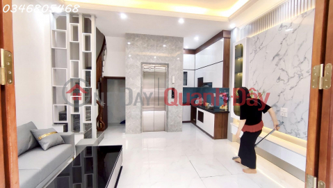 PRIVATE HOUSE FOR SALE, 7.4 billion, 34m2, 4BR, 5BATH in HOANG MAI, GIAP BAT, 6 FLOORS WITH ELEVATOR, FULL FURNITURE _0