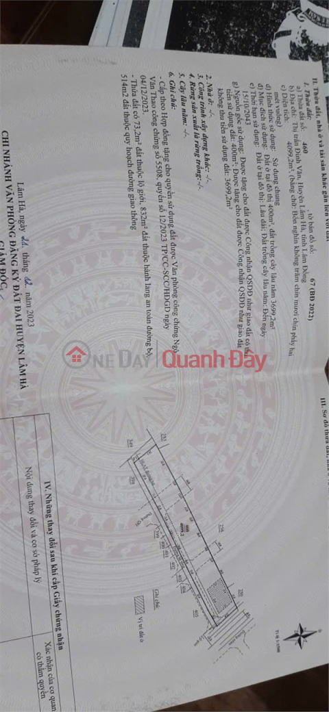 ĐẤT ĐẸP - GIÁ TỐT - Bán GẤP Lô Đất Khu Phố Quảng Đức Xã Đinh Văn , Lâm Hà Lâm Đồng _0