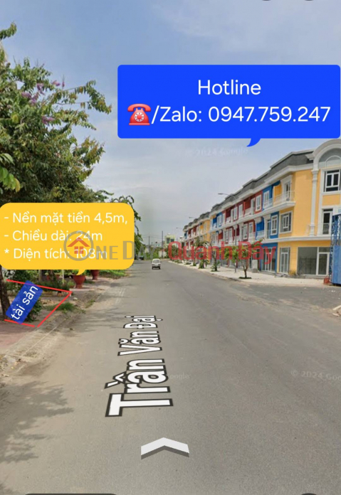 Land for sale, adjacent to Tran Van Dai Street, Ward 2, Bac Lieu City, Bac Lieu Province. _0
