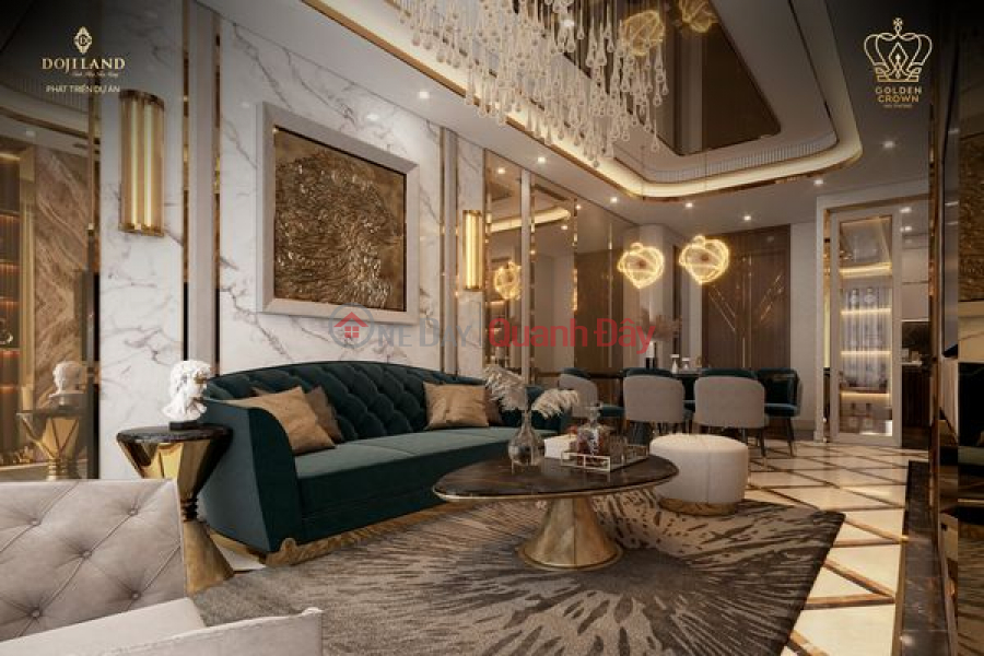 Experience a Luxurious Life with a Luxury 3-bedroom Apartment at Golden Crown Hai Phong Vietnam, Sales đ 6.5 Billion