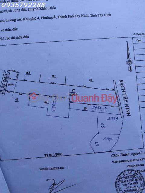 Đất kho xăng dầu, nhà máy,nhà xưởng, bãi VLXD,khu du lịch, biệt thự.1,5ha tiền sông hậu lộ _0